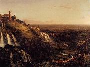 The Cascatelli ivoli, Looking Towards Rome Thomas Cole